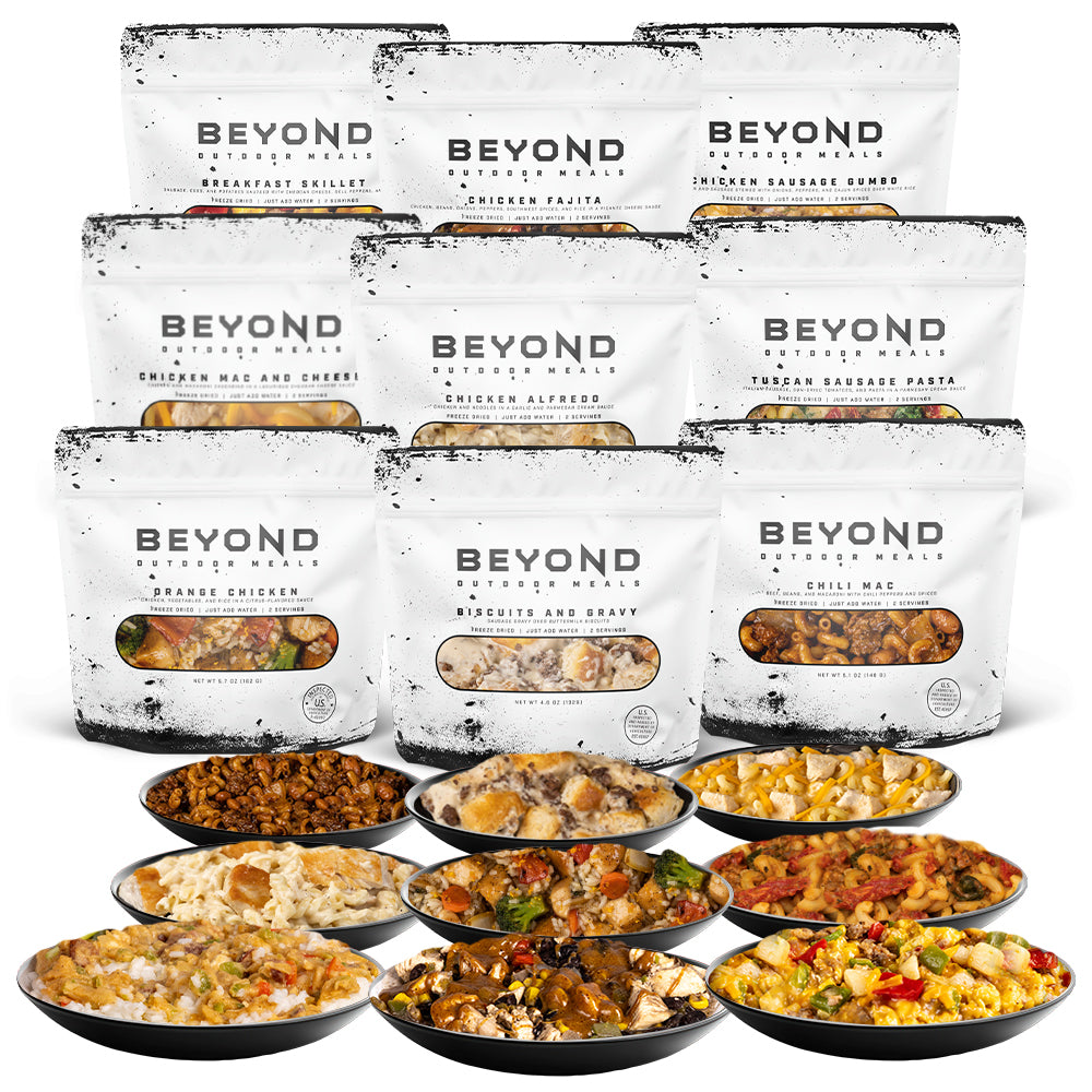 9-PACK SAMPLER (6,390 calories, 18 servings)